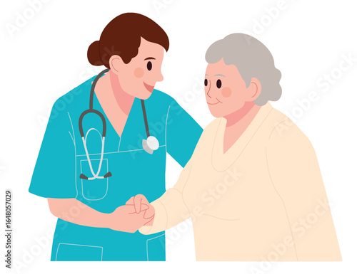Medical Team Vector – Group of Healthcare Professionals in Uniform
