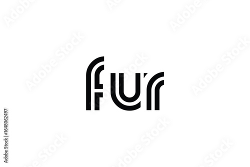 FUR Creative Unique Modern Letter Logo Design. Elegant Monogram Logo Design with Decorative Elements and Typography Free Download FUR Creative Unique Modern Letter Logo Design. Elegant Monogram Logo Design with Decorative Elements and Typography - GFXLoad