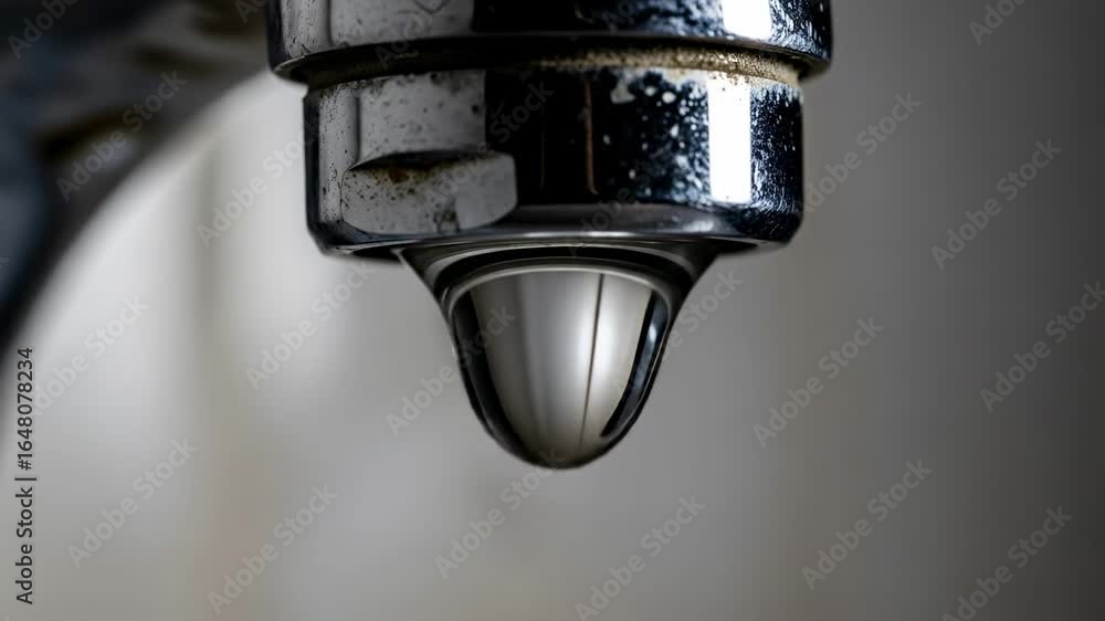 A Single Drop: Macro Photography of a Leaky Faucet A Single Drop: Macro Photography of a Leaky Faucet