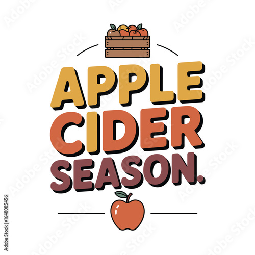 Celebrate apple cider season with festive graphics