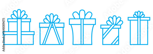 Gift boxes design collection