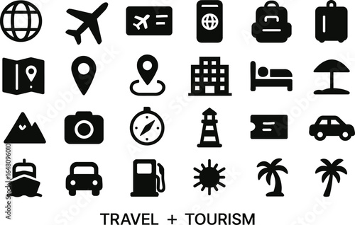Ultimate Travel Icons Your Journey Starts Here! Explore Destinations, Plan Adventures, Book Flights & Hotels