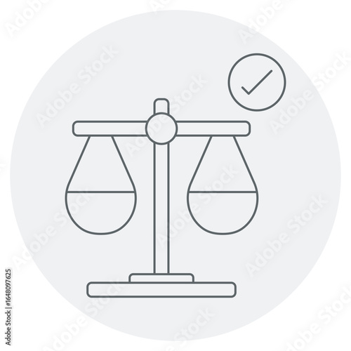 Law Icon, Criminal Law, Civil Law, Family Law, Labor Law, Property Law, vector