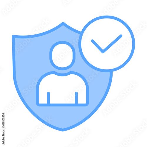 Trustworthy Blue Icon