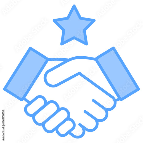 Commitment Blue Icon