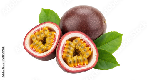 Isolated Passion Fruit