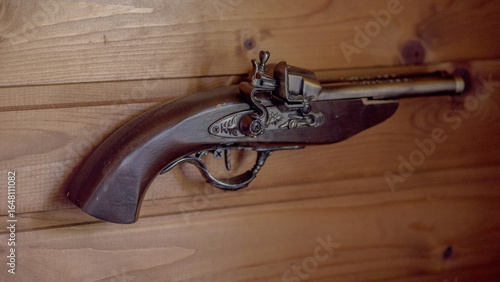 Fotografie antique gun musket