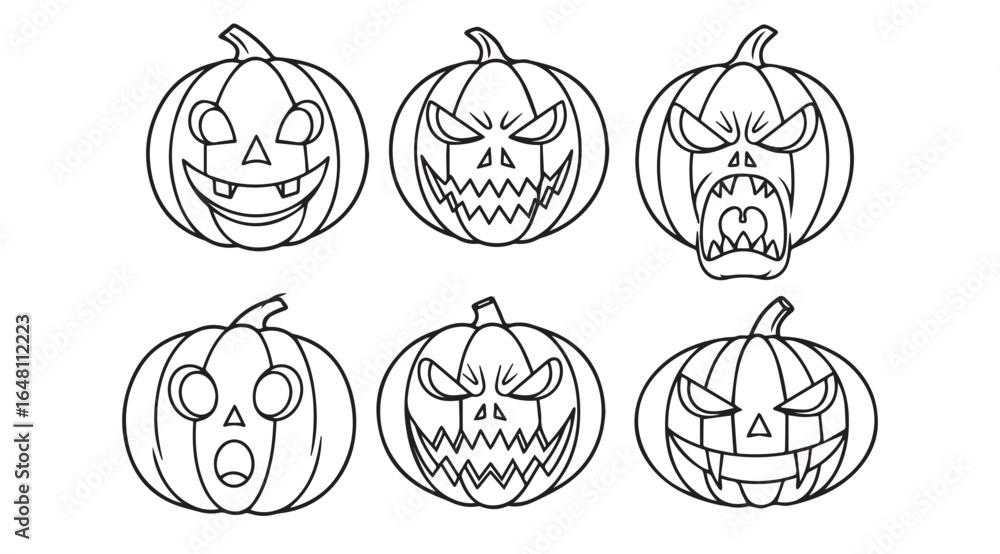 Obraz premium Shadows, Spells, and Screams: A Night Where Halloween Legends Come Alive