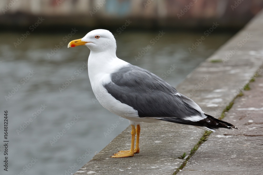 The Caspian gull Larus cachinnans a large member of the herring and lesser black backed gull group breeds near the Black and Caspian Seas The Caspian gull Larus cachinnans a large member of the herring and lesser black backed gull group breeds near the Black and Caspian Seas