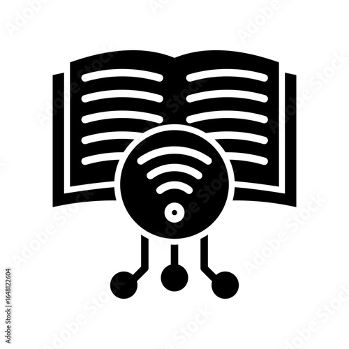 Enabled Learning icon with glyph style
