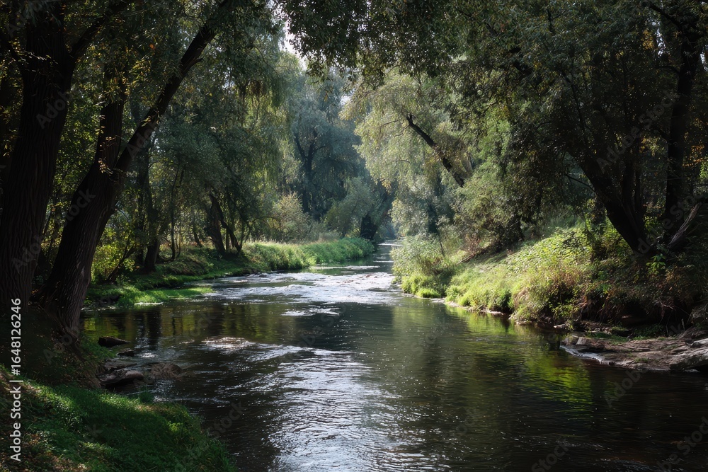 Obraz premium waterway