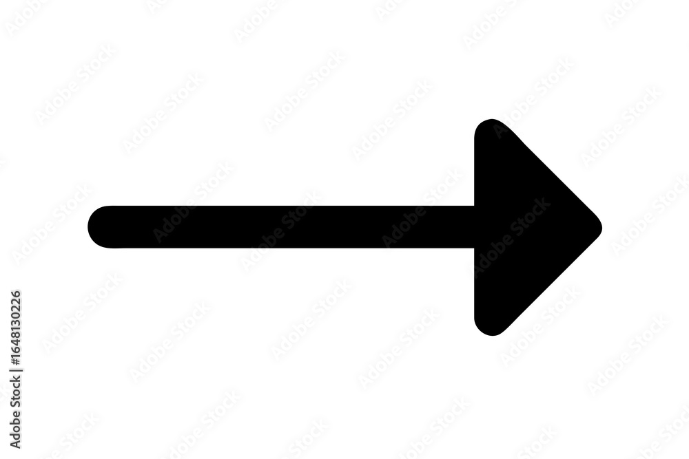 arrow icon isolated on white