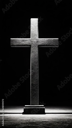 A slow push in a cross in Black & White.