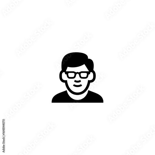 programmer, geek, it, it guy, glasses, engineer, software developer, tech guy, admin, technician, technical guy, person, 