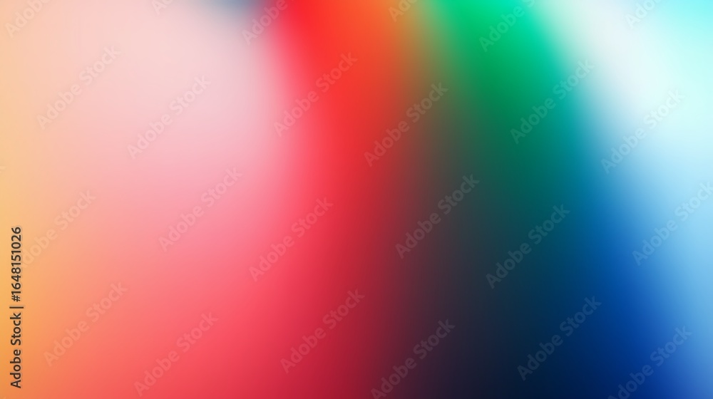 Obraz premium Abstract colorful gradient background with smooth transitions of vivid hues.