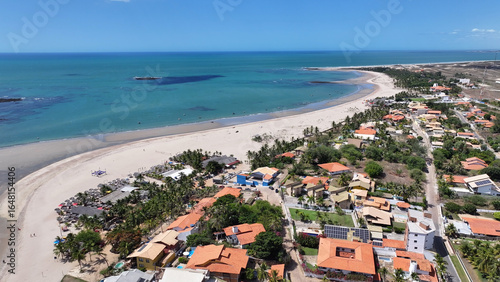 Quadro em tela Coqueiro Beach At Luis Correia In Piaui Brazil