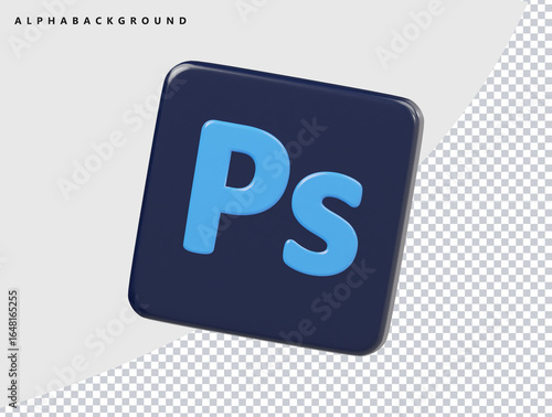 3d photoshop icon