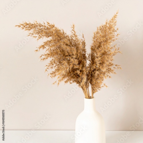 still life with pampas grass