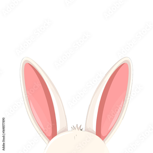 Peek-a-Boo Bunny Ears: Easter Celebration Design