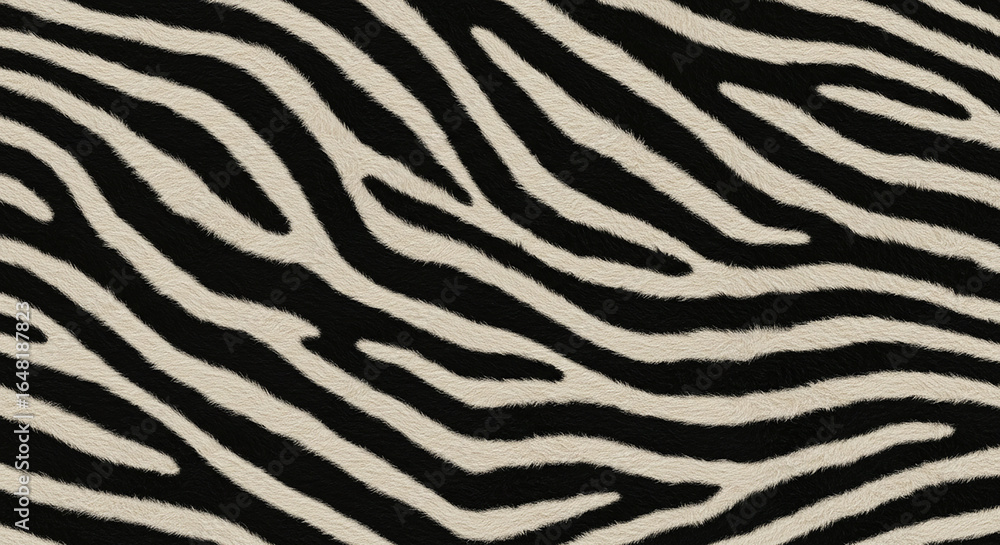 Realistic Zebra Stripe Animal Print Texture Background Realistic Zebra Stripe Animal Print Texture Background