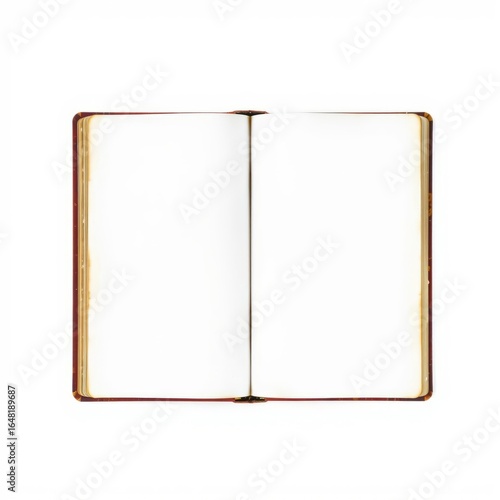 Old book design with isolated white cover book mockup blank template isolated book professional presentation blank empty  creative composition versatile use  professional lighting expert st