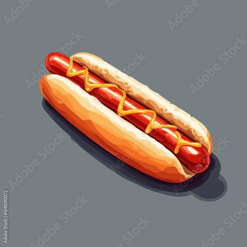 Very Delicious Hotdog design very cool