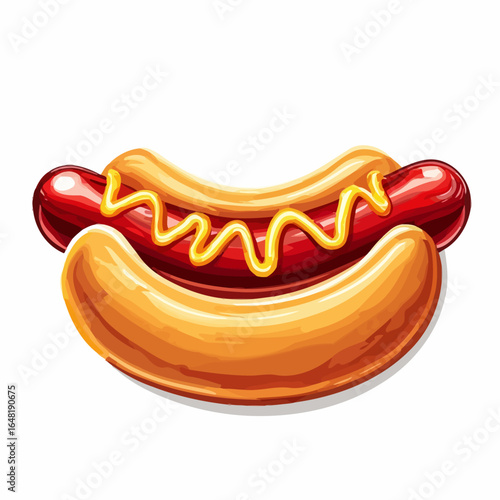 Very Delicious Hotdog design very cool