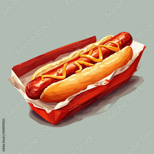 Very Delicious Hotdog design very cool