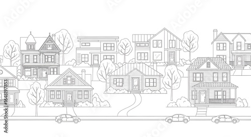 Wallpaper Mural sketch of a city Torontodigital.ca