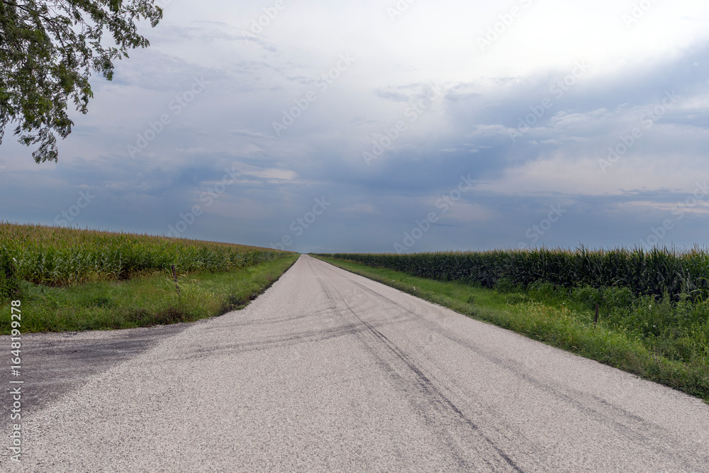 road in the countryside road in the countryside