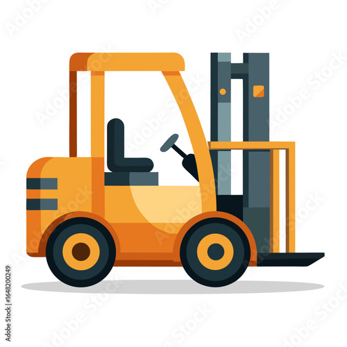 forklift truck and forklift