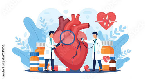 Heart Health: Doctors Examining and Treating the Heart