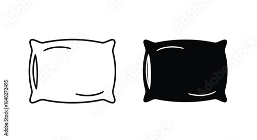 Pillow Icon: Comfort and Rest