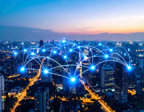 City network connection technology internet of things communication