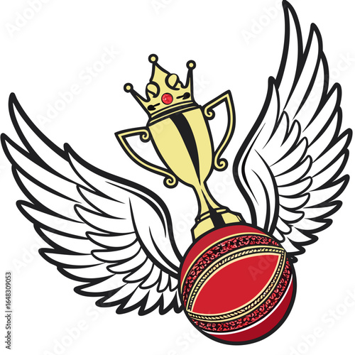 vector illustration of a winner trophy