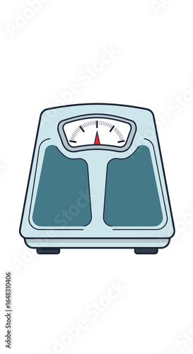 Accurate and reliable digital body weight scale for home use with easy to read display and comfortable platform
