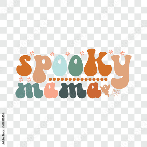 Spooky mama svg design