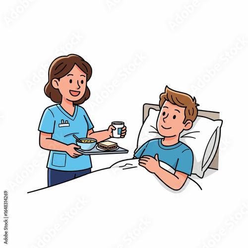 nurse give medicine