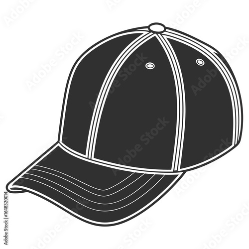 baseball cap vector illustration