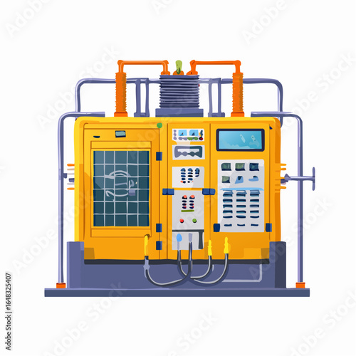産業用電気機械器具製造と制御盤やモーター製造