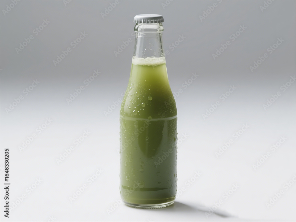 Fototapeta premium Sparkling Matcha Soda