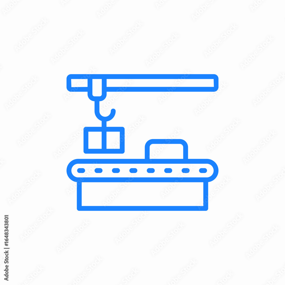 cranes and lifting equipment icon sign vector cranes and lifting equipment icon sign vector