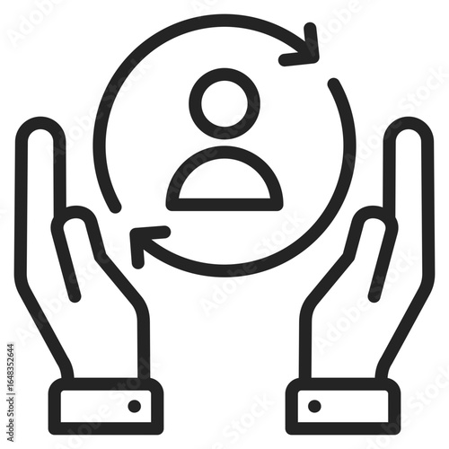 Retention  Vector Icon 