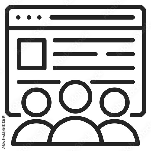 Visitor  Vector Icon 