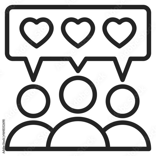 Subscriber  Vector Icon 