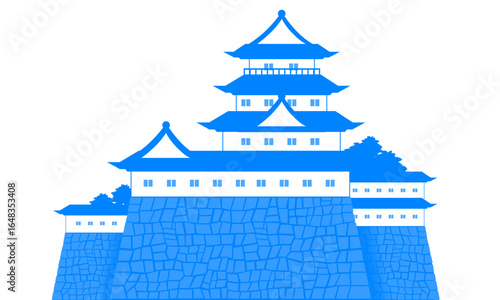 イラスト 日本の城