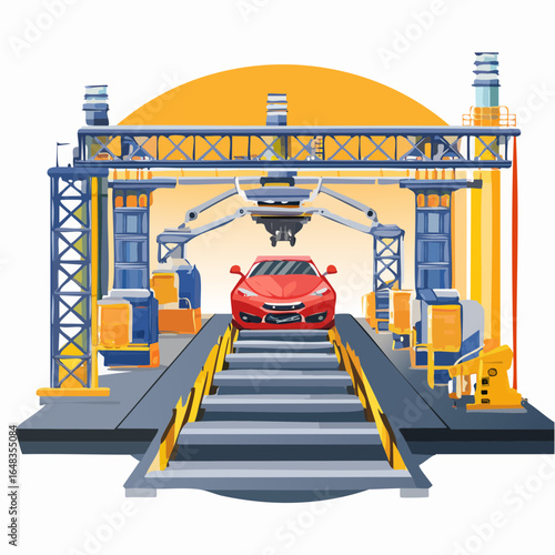自動車製造とエンジン製造工程