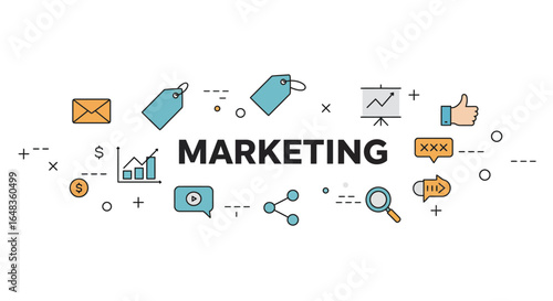 Digital Marketing Concept Vector Illustration