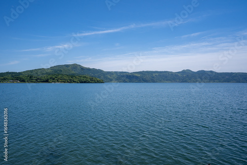 火山活動からできた、鹿児島指宿の観光地、池田湖