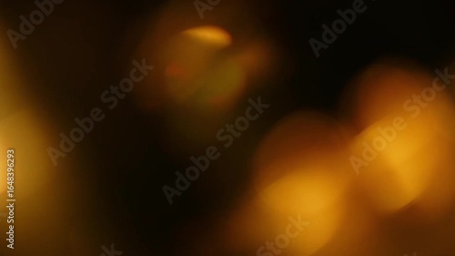 defocused lights bokeh overlay